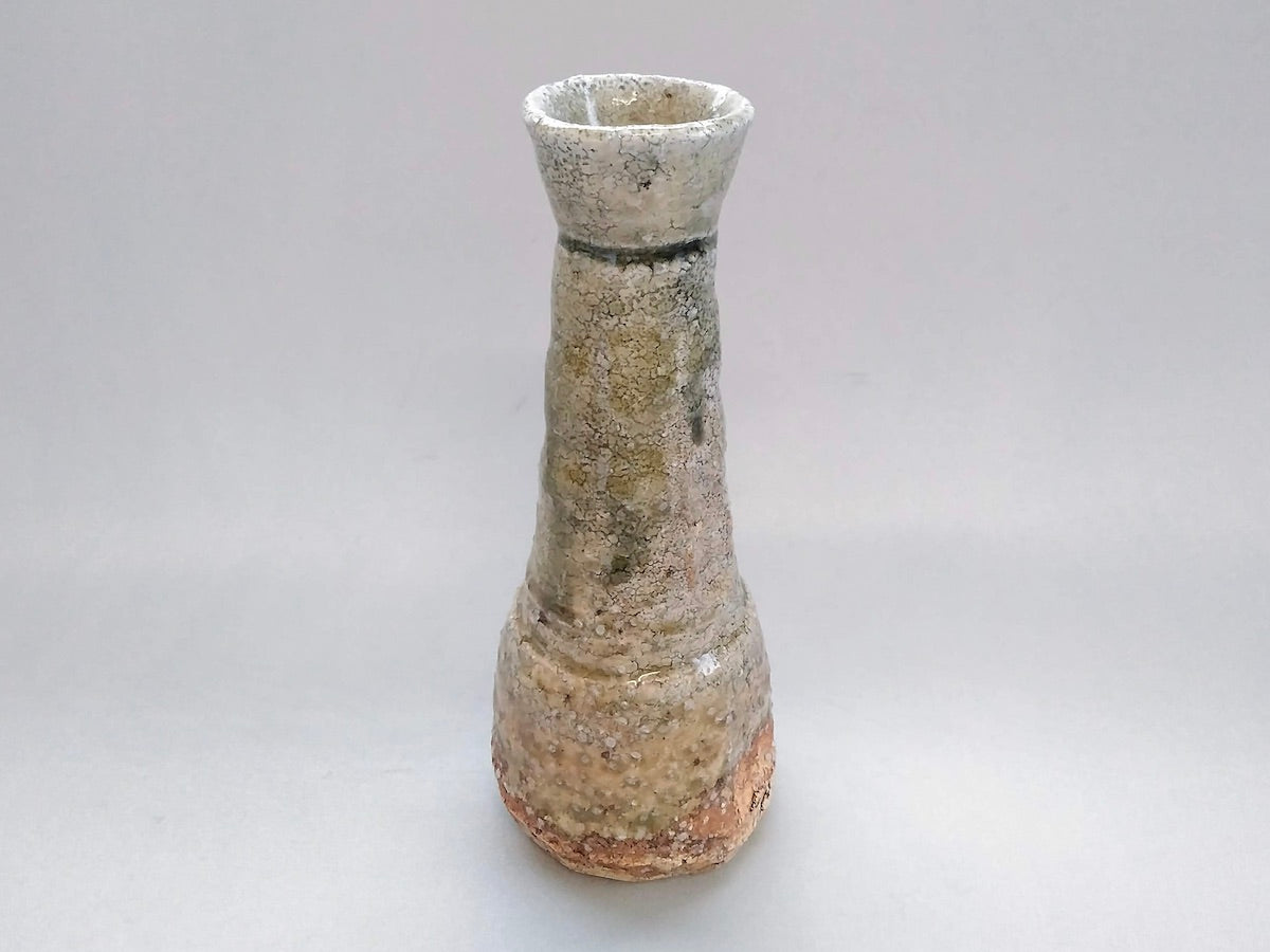 萩灰釉花器【黒田岳】