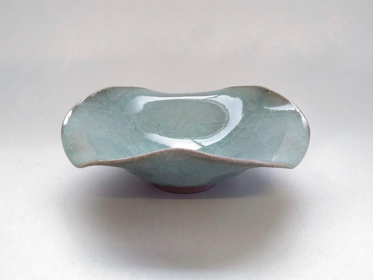 青瓷三葉鉢【木山拓】