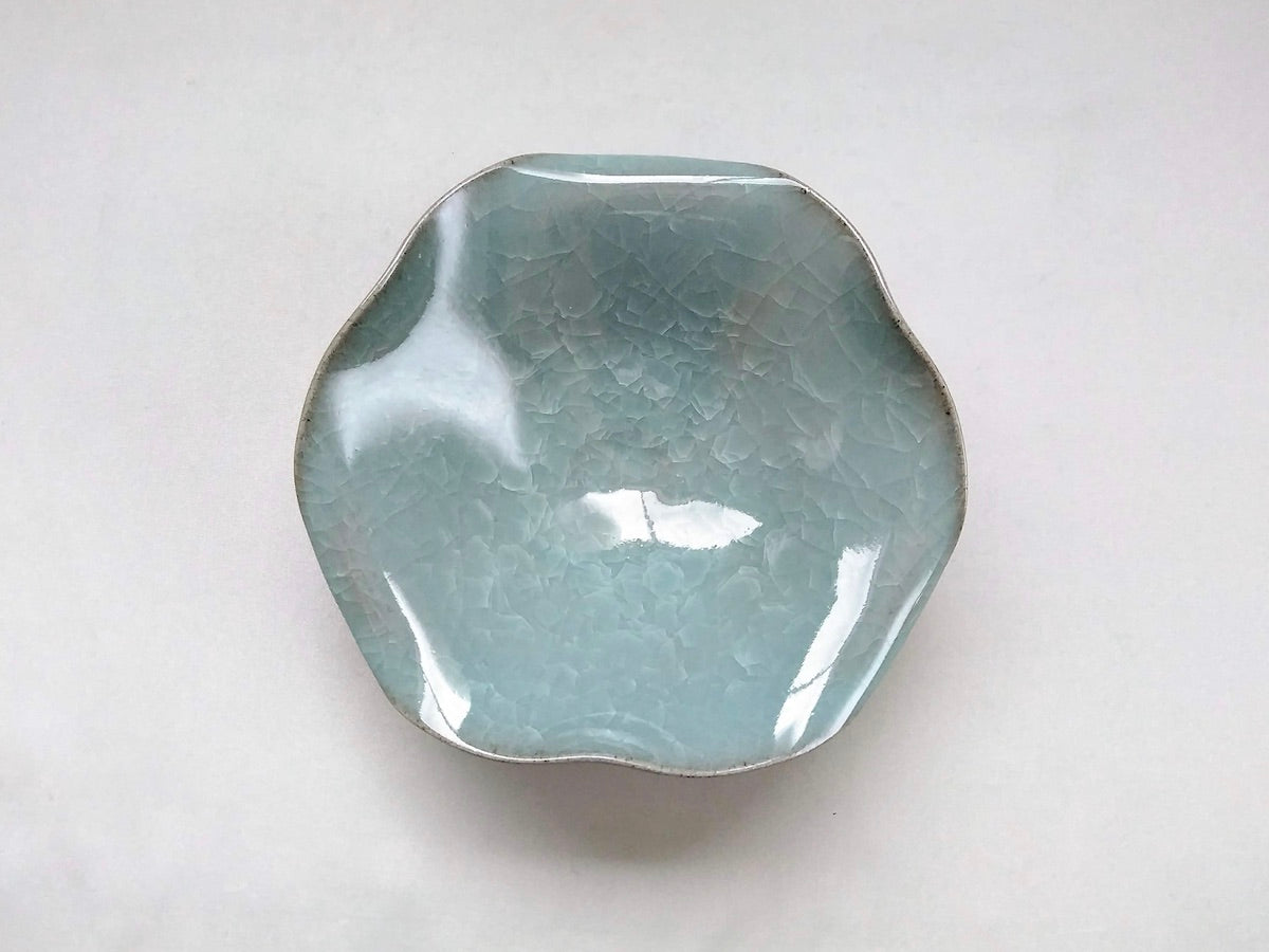 青瓷三葉鉢【木山拓】