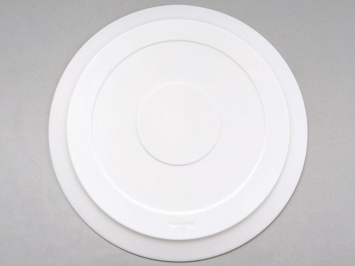 泡ラウンドプレート26cm Blue【やま平窯】