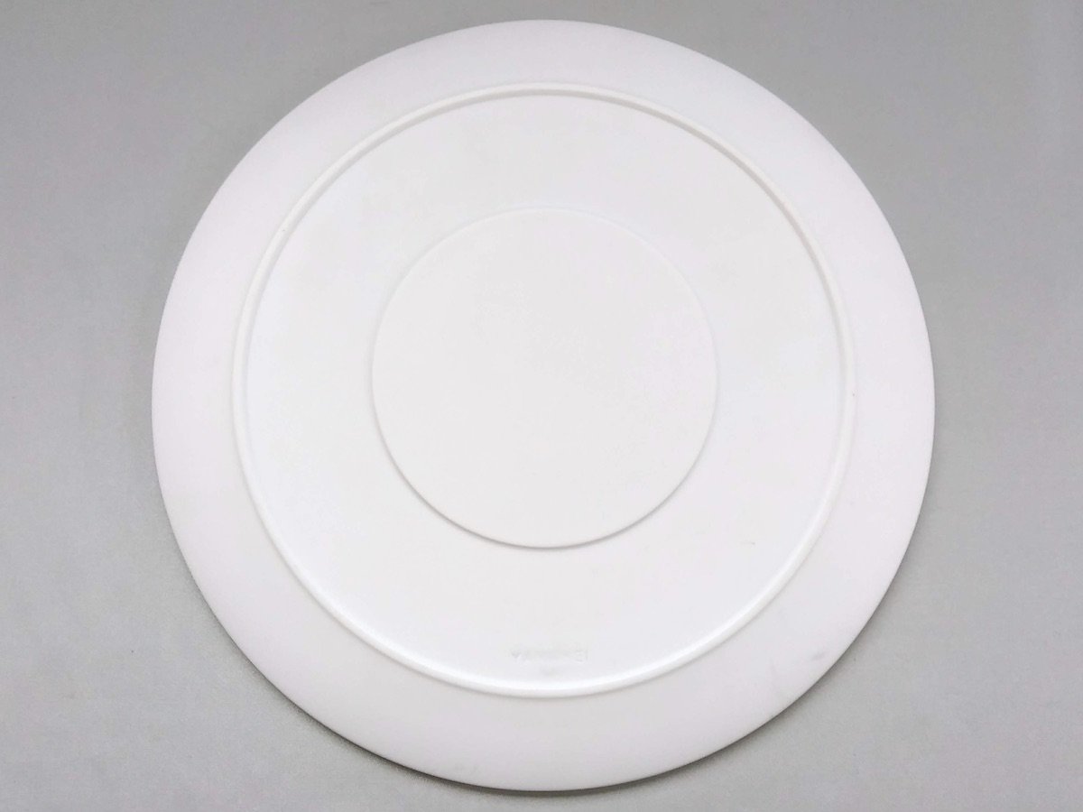 泡flameラウンドプレート26cm Blue【やま平窯】