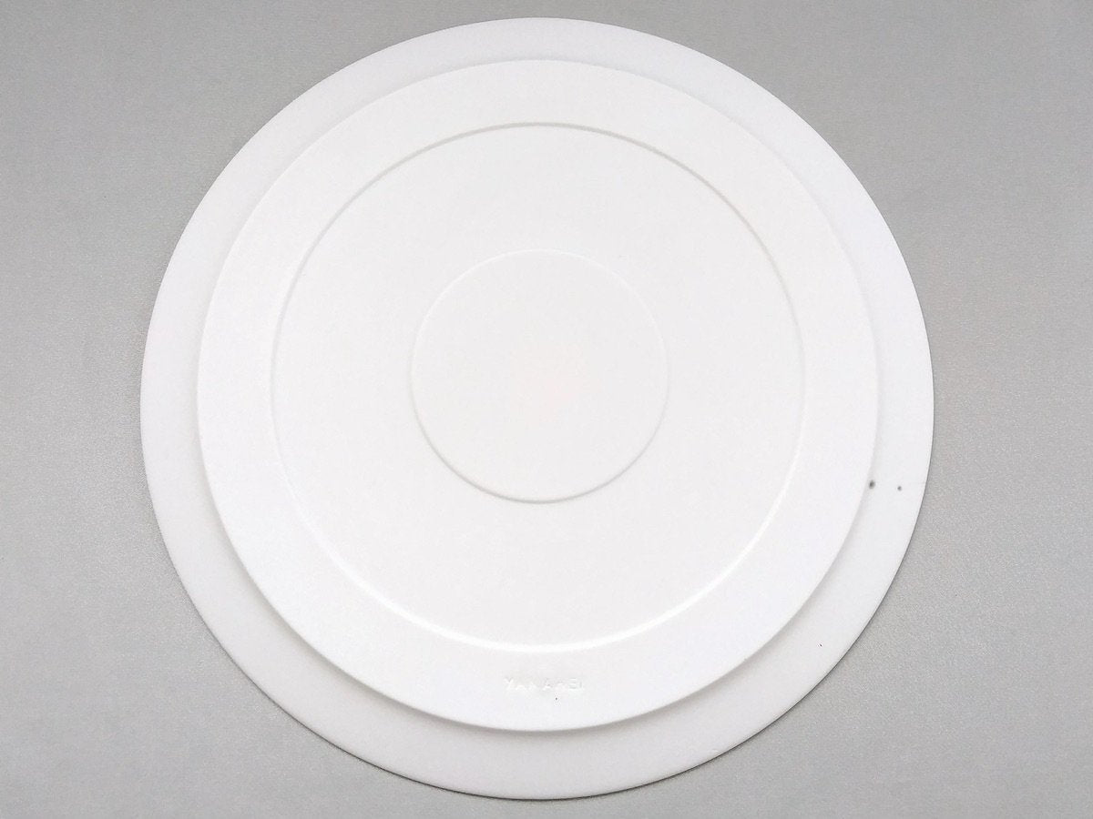 書ラウンドプレート26cm春【やま平窯】