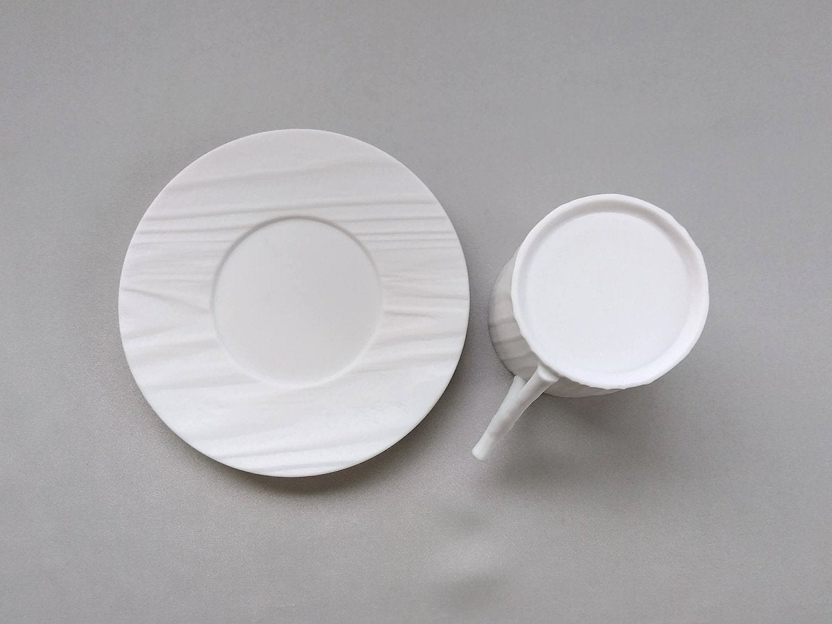 木目コーヒーC/S White【やま平窯】