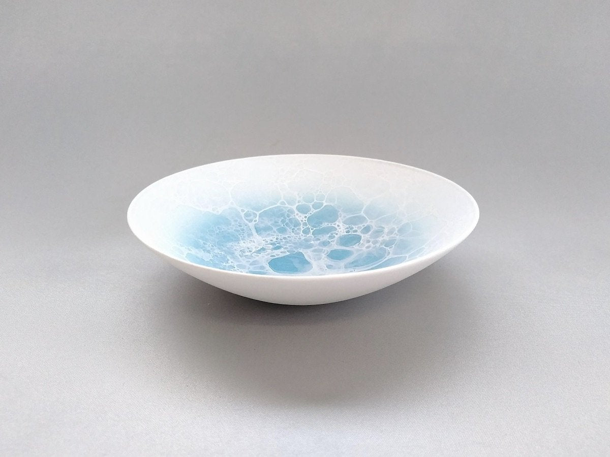 泡デザートボウル Blue【やま平窯】