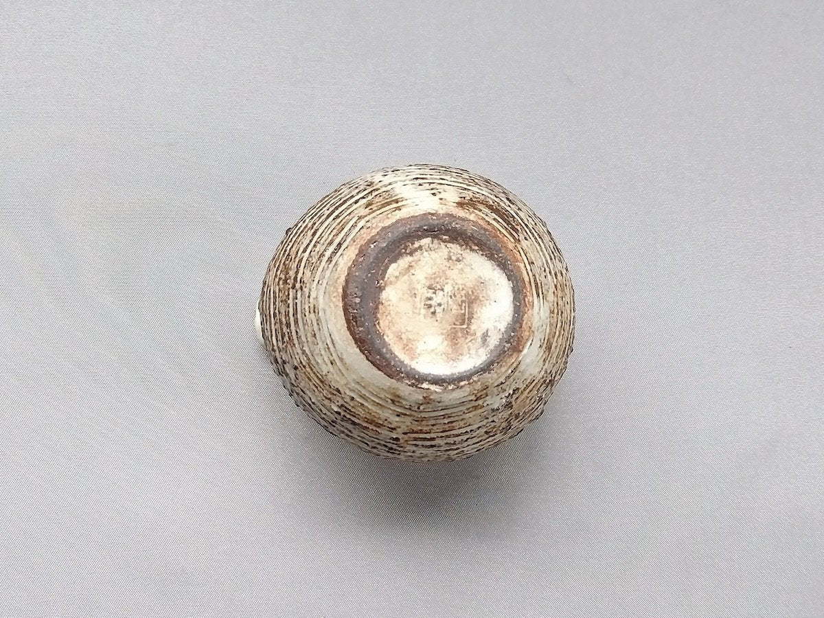 渕荒横彫クリーマー【古谷製陶所】