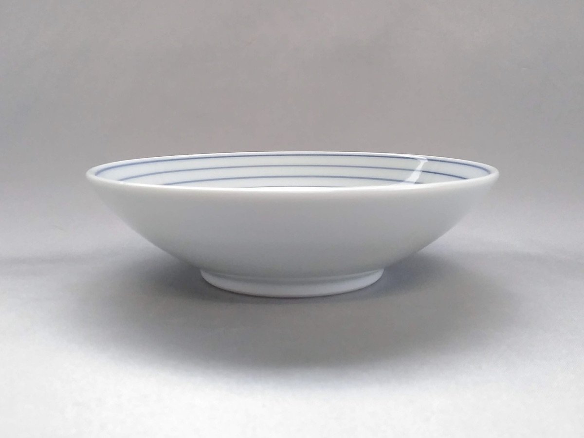 線もよう段付5.0寸鉢【田森陶園】