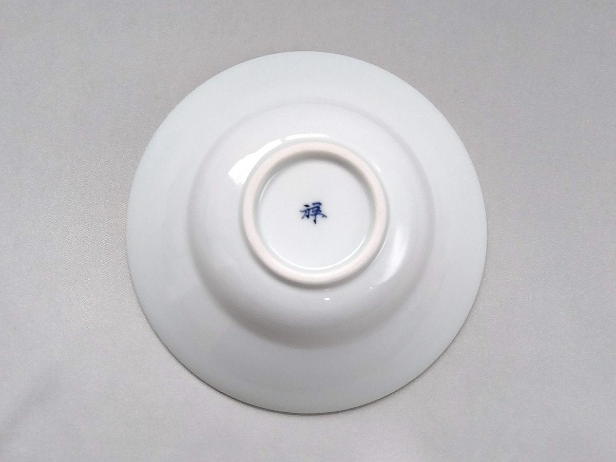 花ダミ紋朝顔鉢【田森陶園】