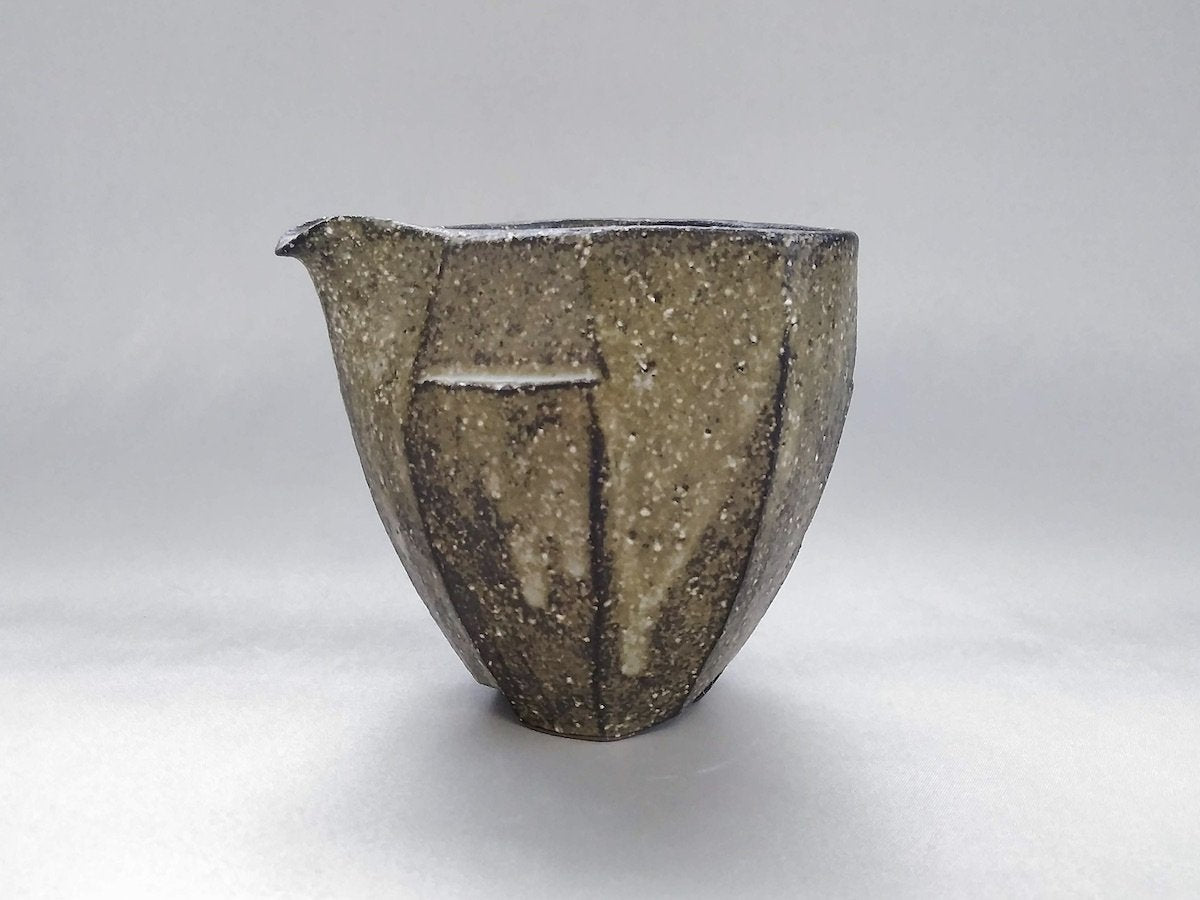 灰釉面取注器【大友辰雄】