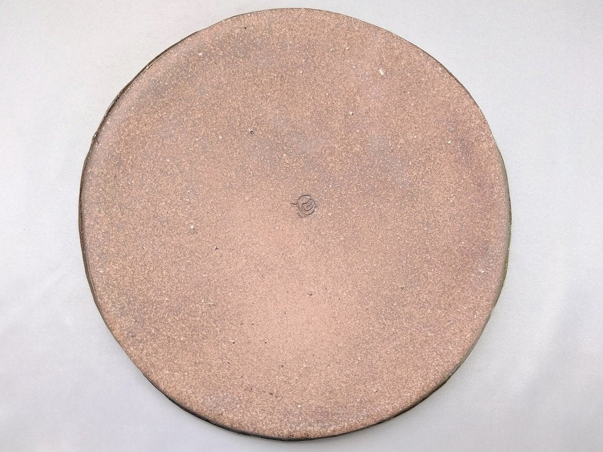 夕暮れ29cm丸皿【日下青作/麻里】