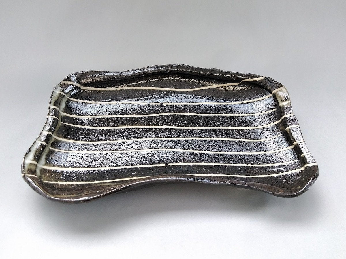 一珍長方皿 特大【日下青作/麻里】