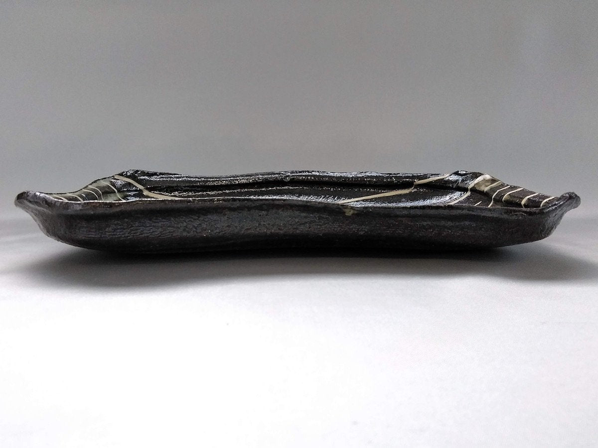 一珍長方皿 特大【日下青作/麻里】