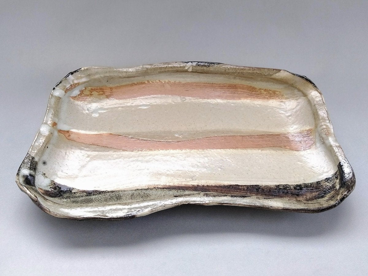 夕暮れ長方皿 特大【日下青作/麻里】