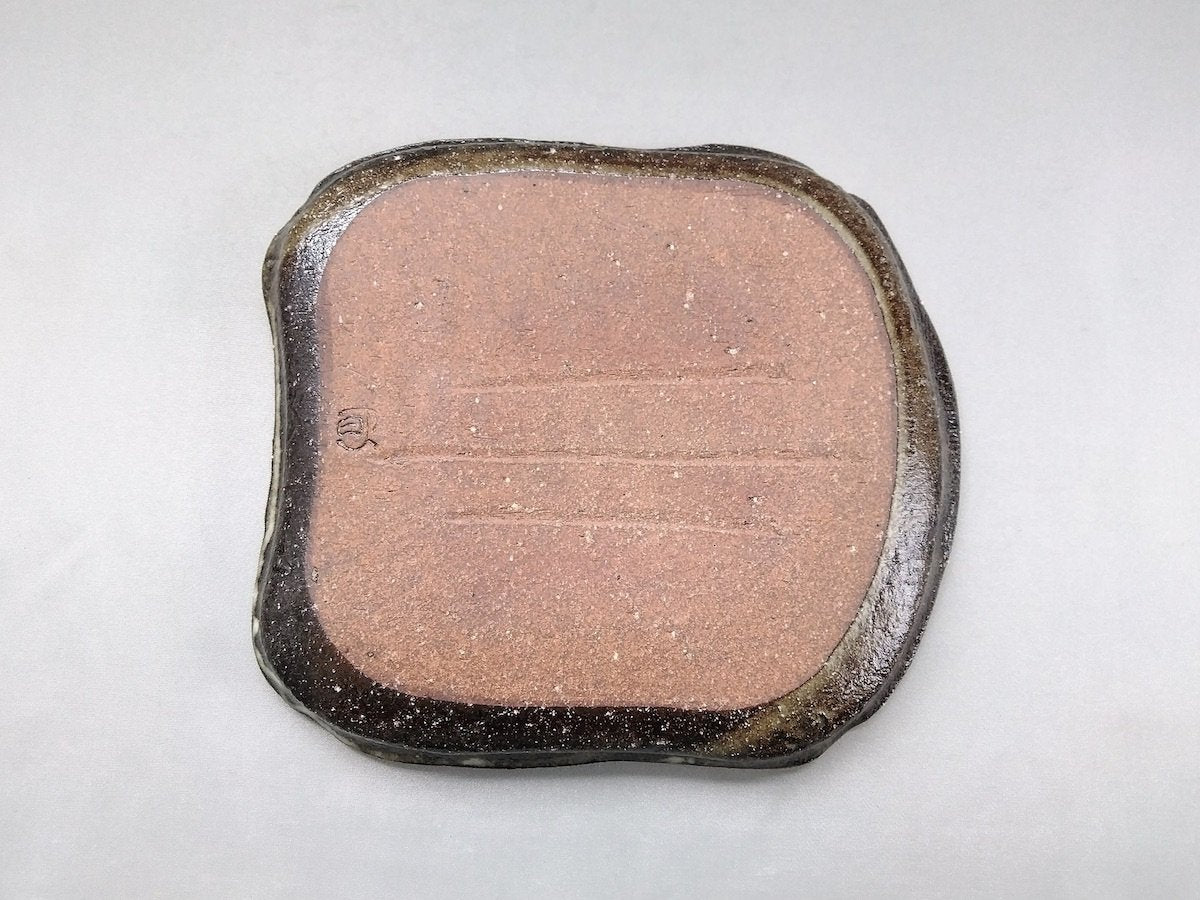 一珍四方鉢【日下青作/麻里】