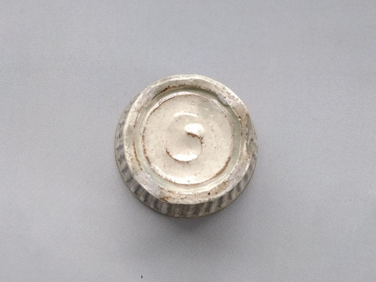 粉引しのぎそば猪口【益子淳一】