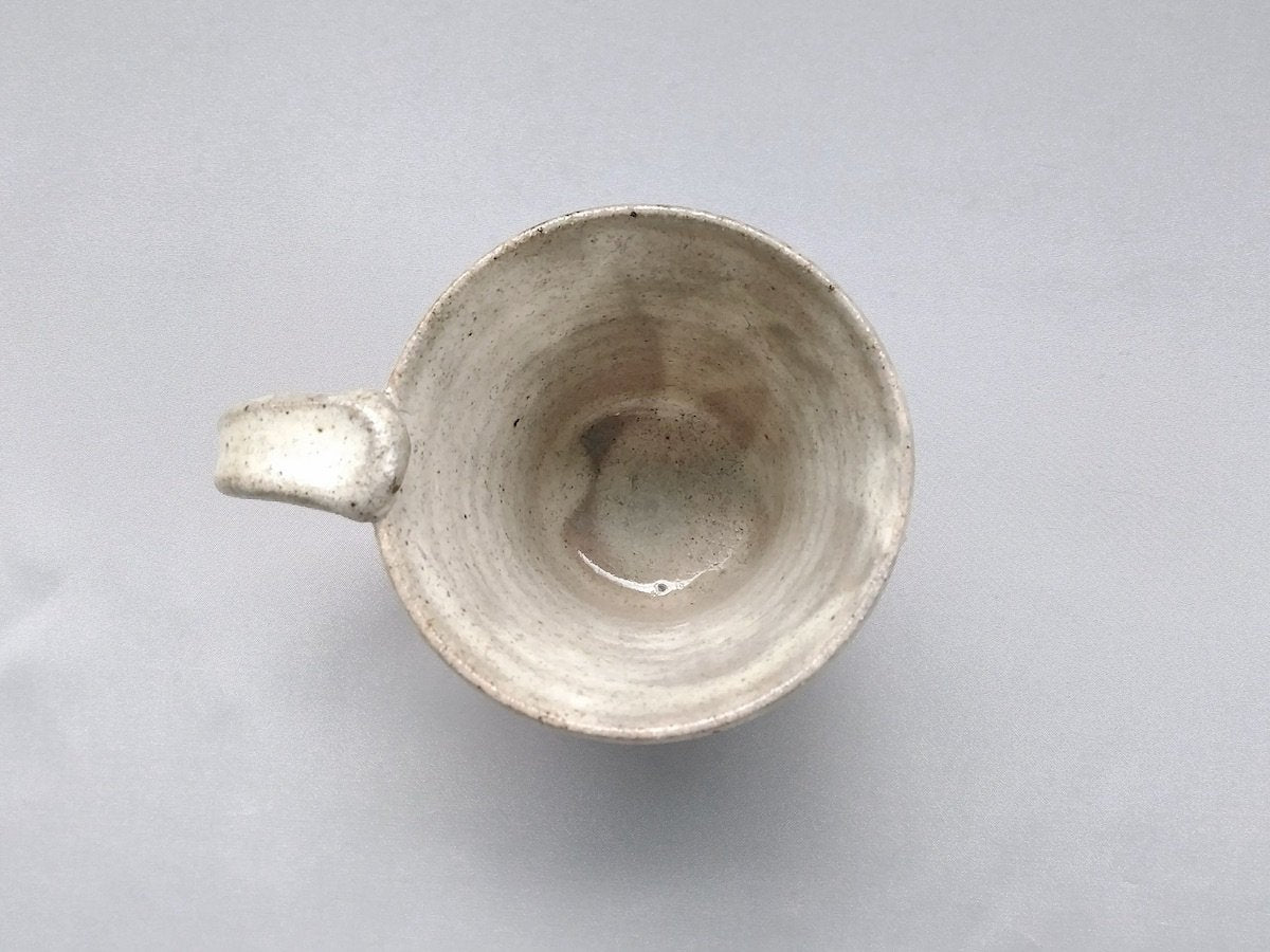 粉引しのぎマグ【益子淳一】