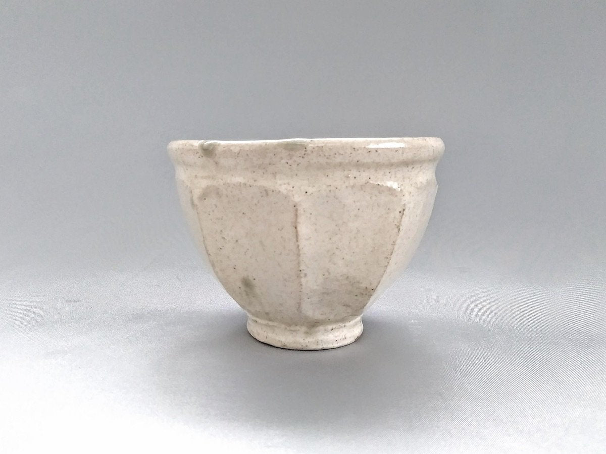 粉引面取り汲出【益子淳一】