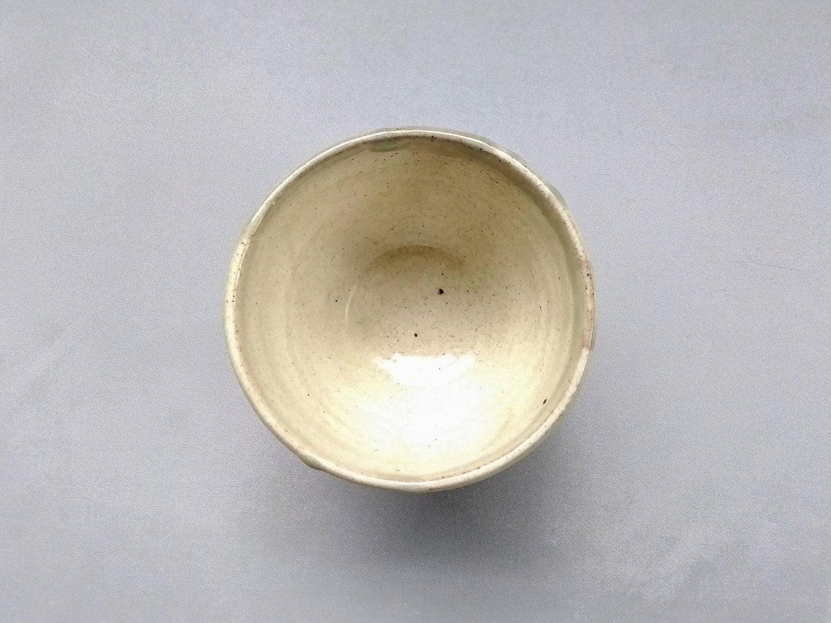 粉引面取り汲出【益子淳一】