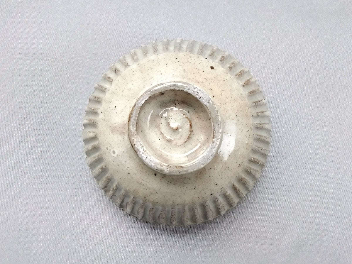 粉引しのぎ飯碗大【益子淳一】