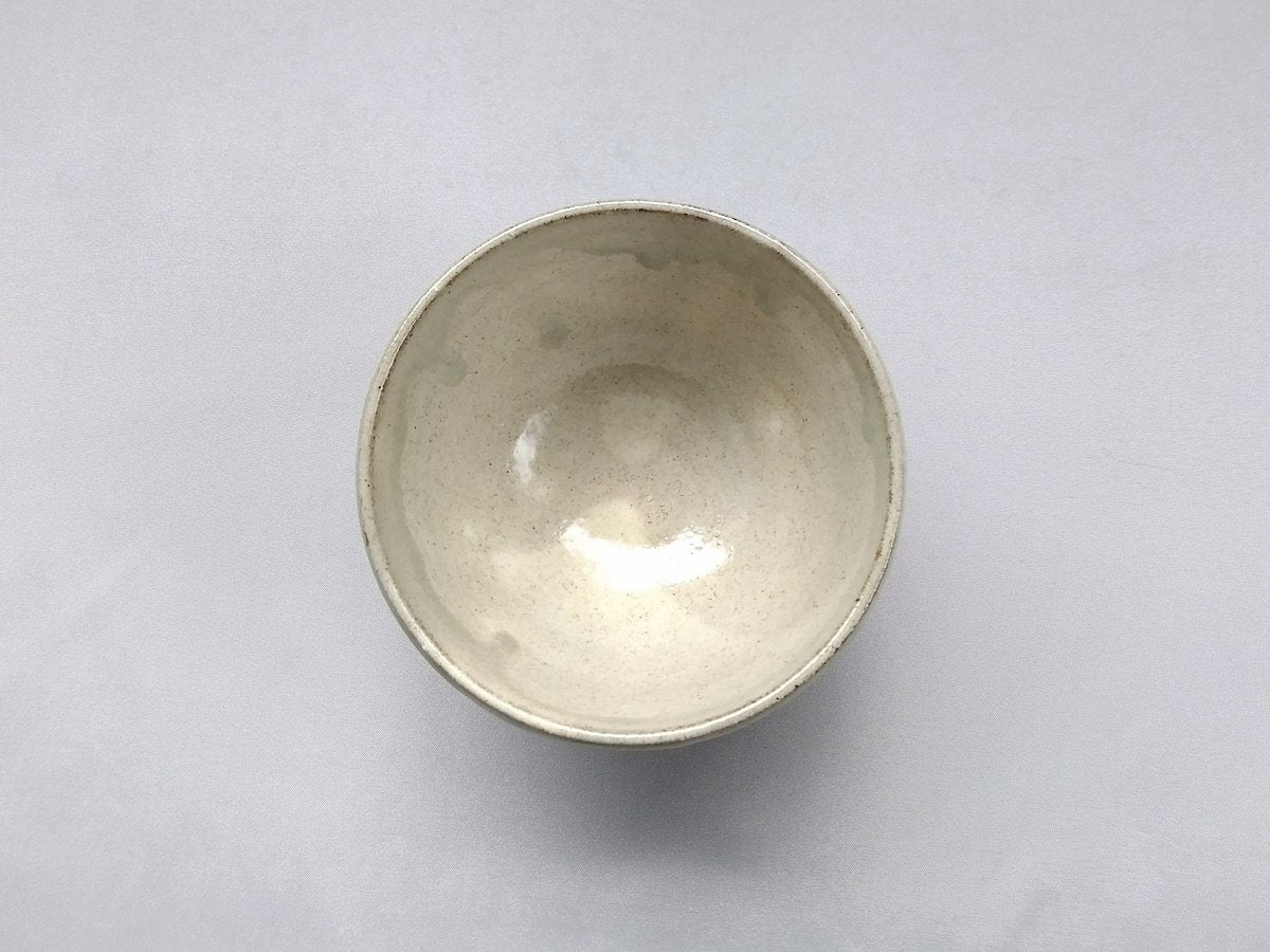 鉄黒しのぎ飯碗小【益子淳一】