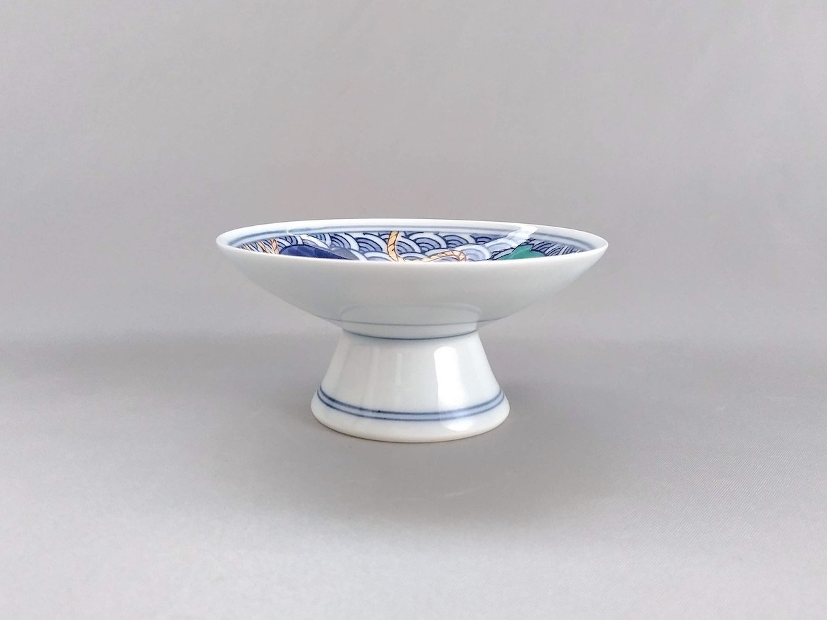 瓢大盃【文三窯】