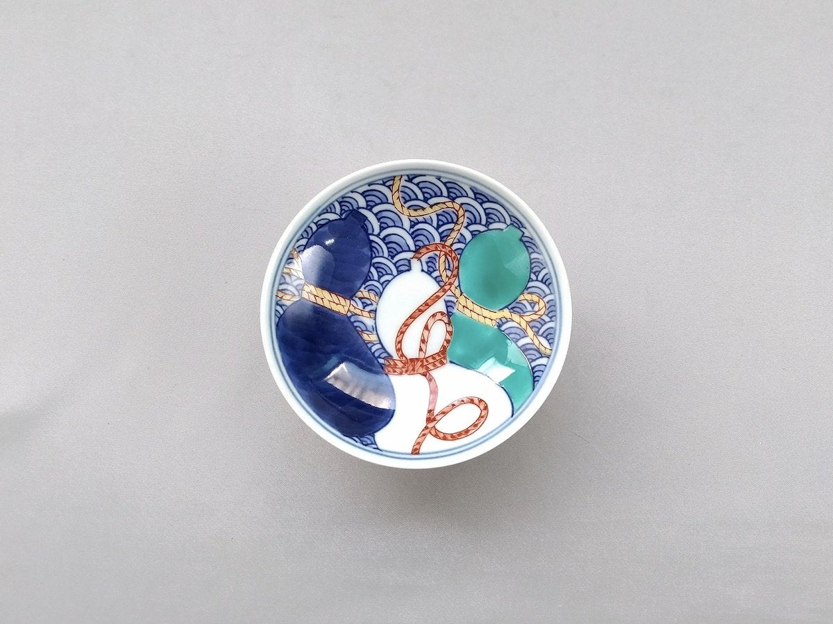 瓢大盃【文三窯】