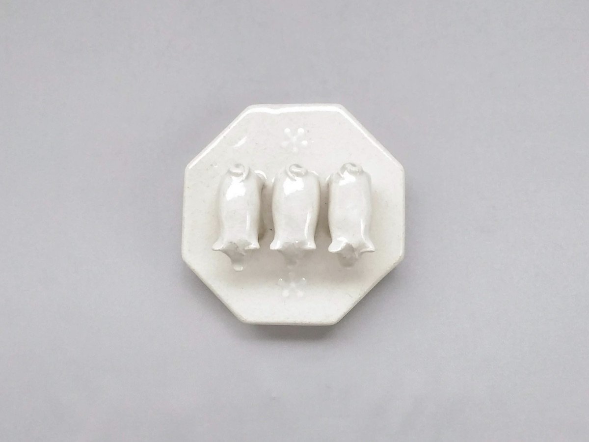 落し蓋 白【牧田亮】