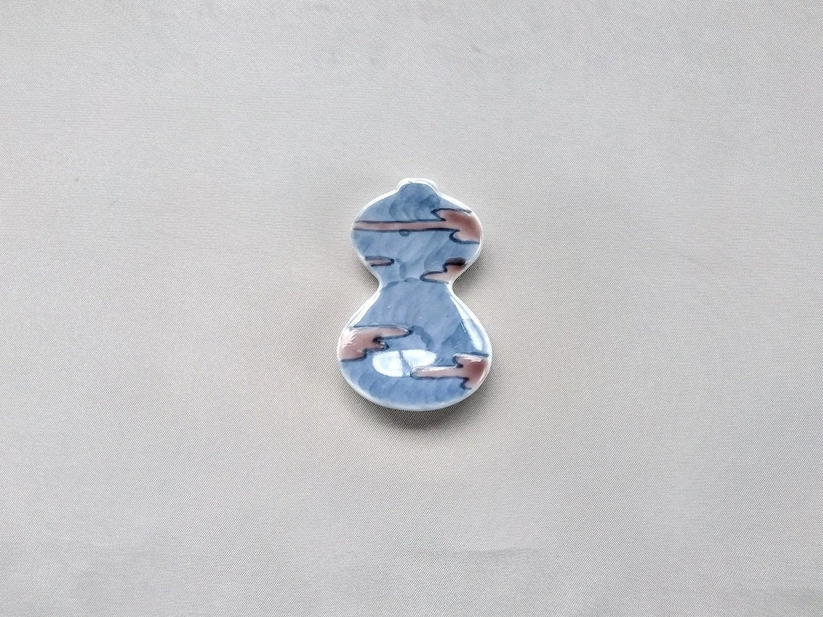 伊万里ひょうたん箸置き 絵替セット【徳七窯】