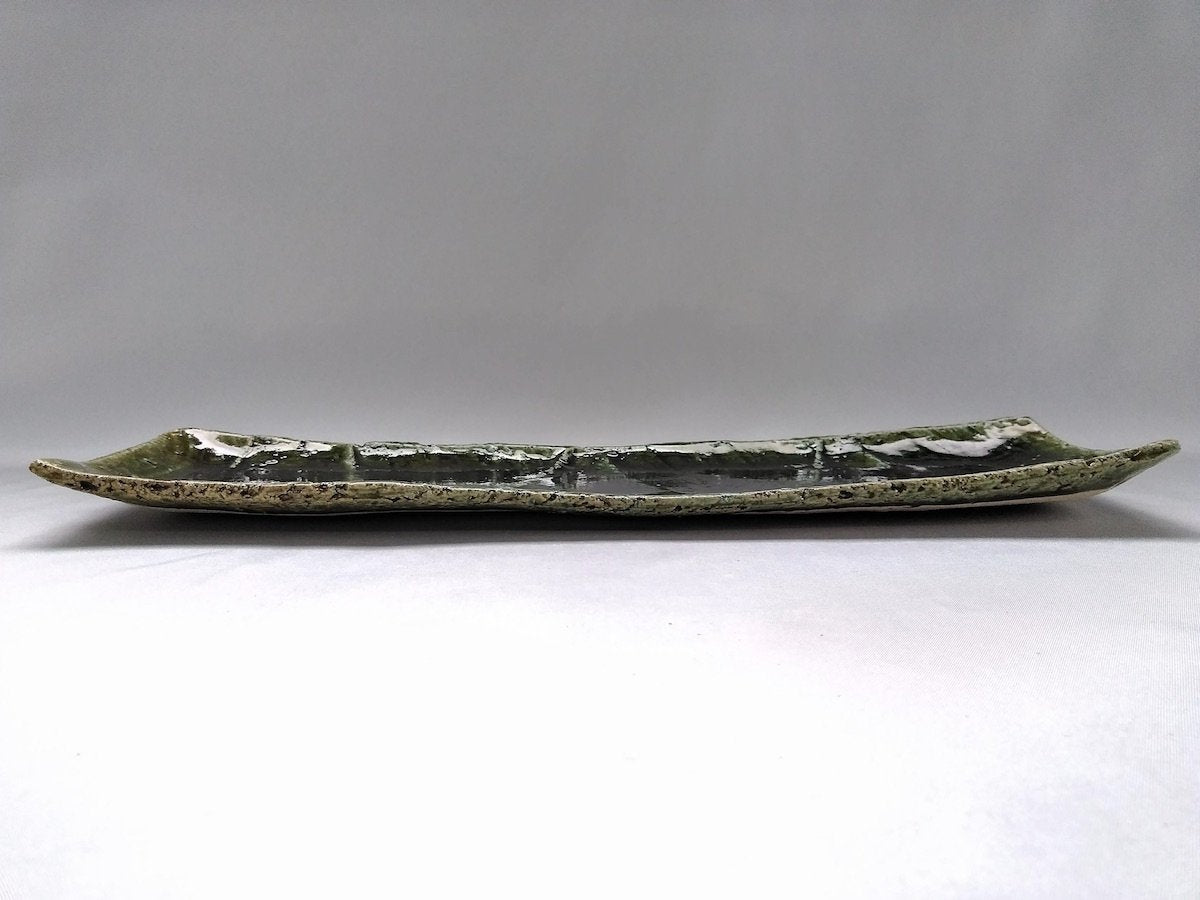 織部面取長皿【山本一仁】