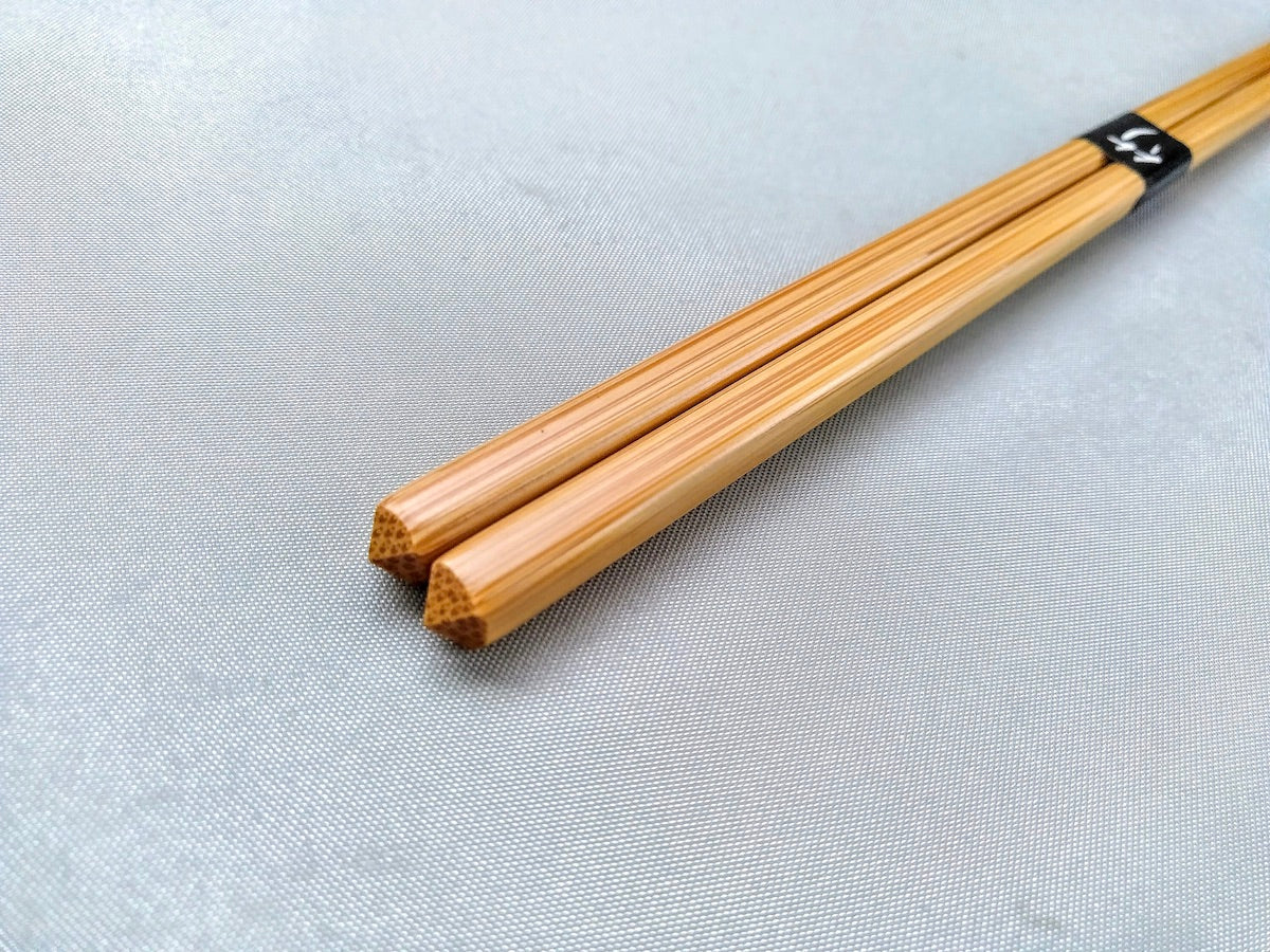 ダイヤカット研出箸 無地【大内工芸】