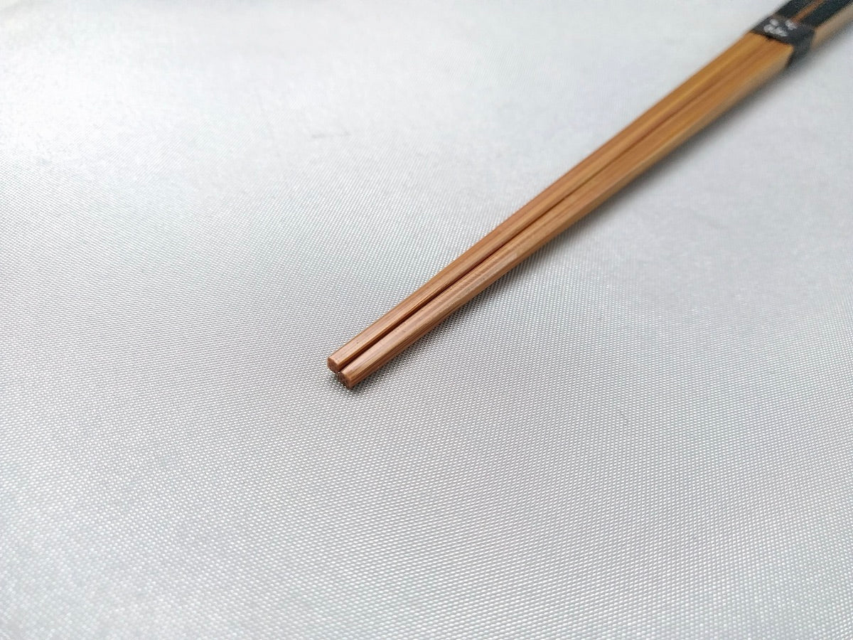 四角箸 黒【なかしま】