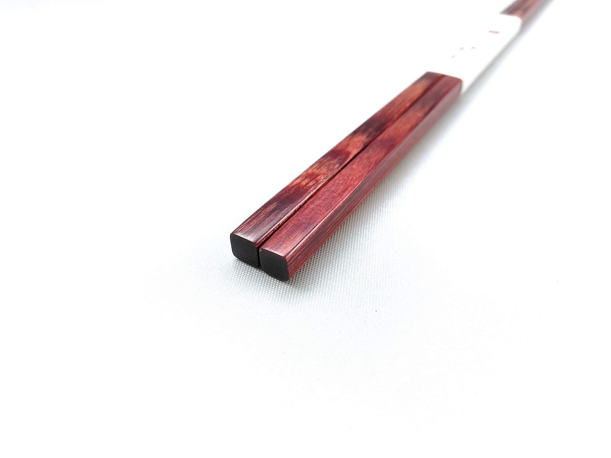 極細箸 朱面 食洗機対応【田中箸店】