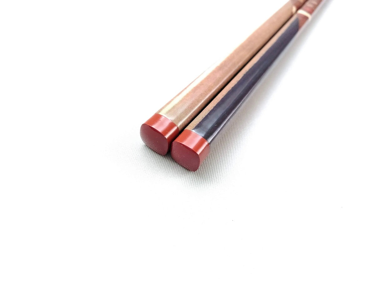 天然木箸 縞模様【箸蔵まつかん】