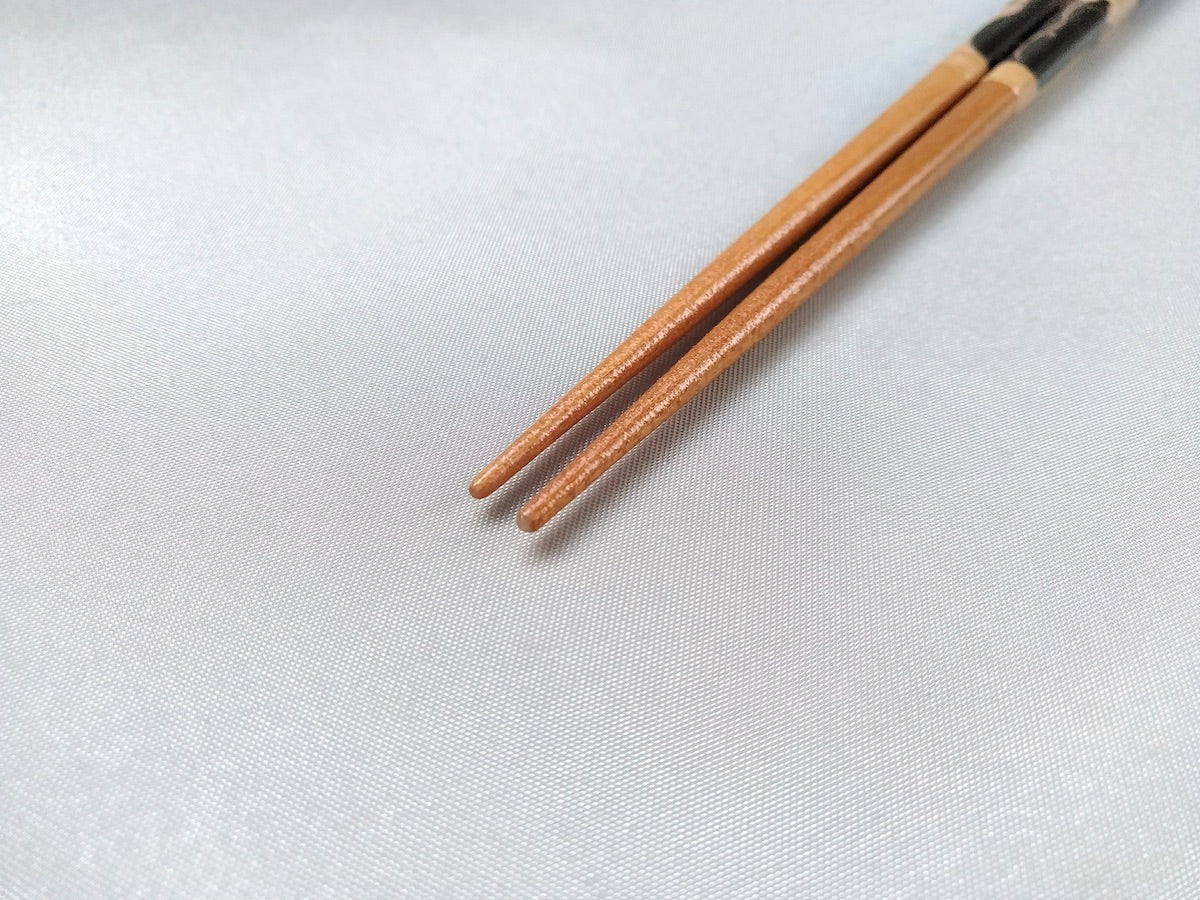 天然木箸 へちま 青【箸蔵まつかん】