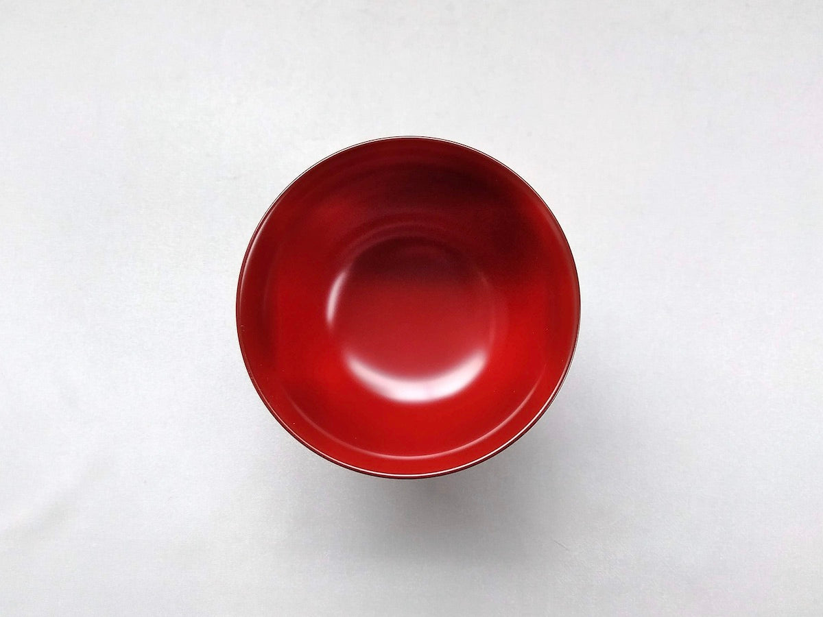 洗浄機対応春秋碗 朱【松屋漆器】