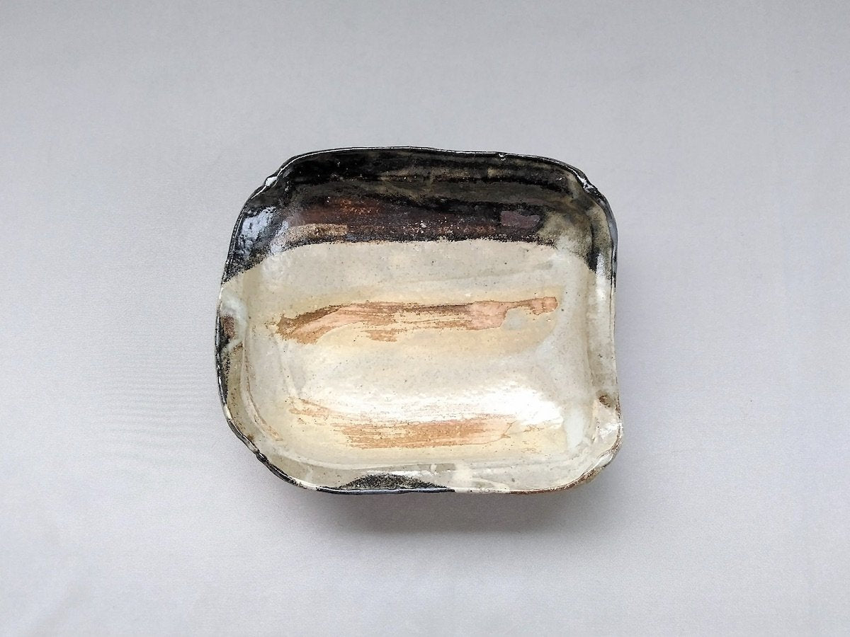 夕暮れ四方小鉢【日下青作/麻里】