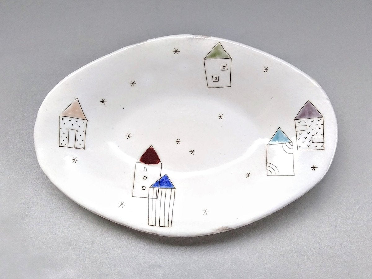 家楕円鉢【山本尚子】