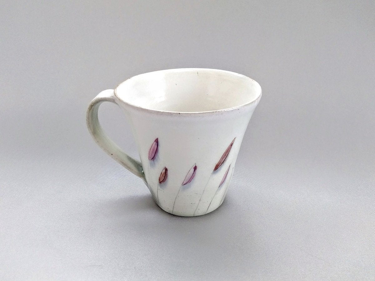 リーフマグ赤【山本尚子】