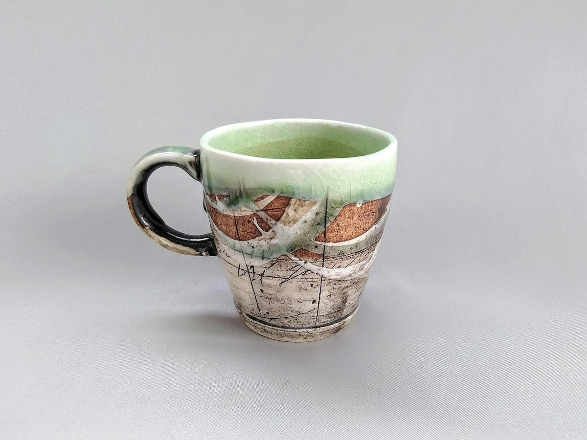 山路マグヒワグリーン【鶴琳窯】