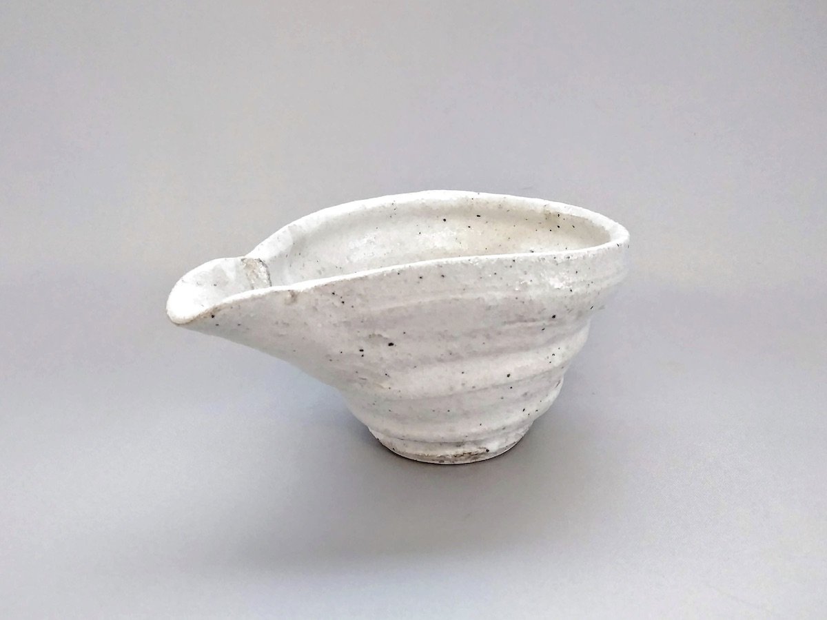 新粉引片口注器【熊谷雅博】