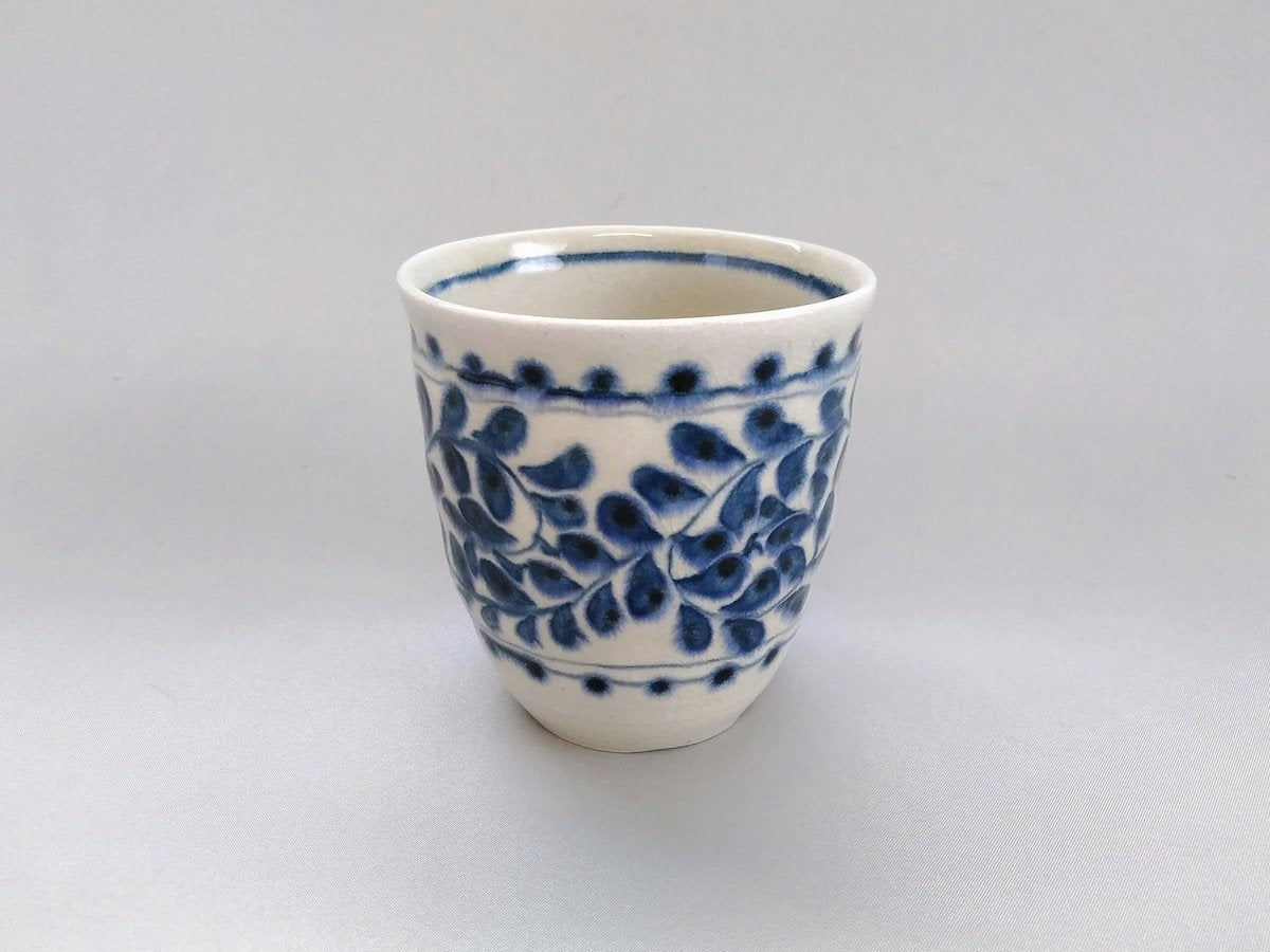 安南タコ唐草焼酎カップ【宗山窯】