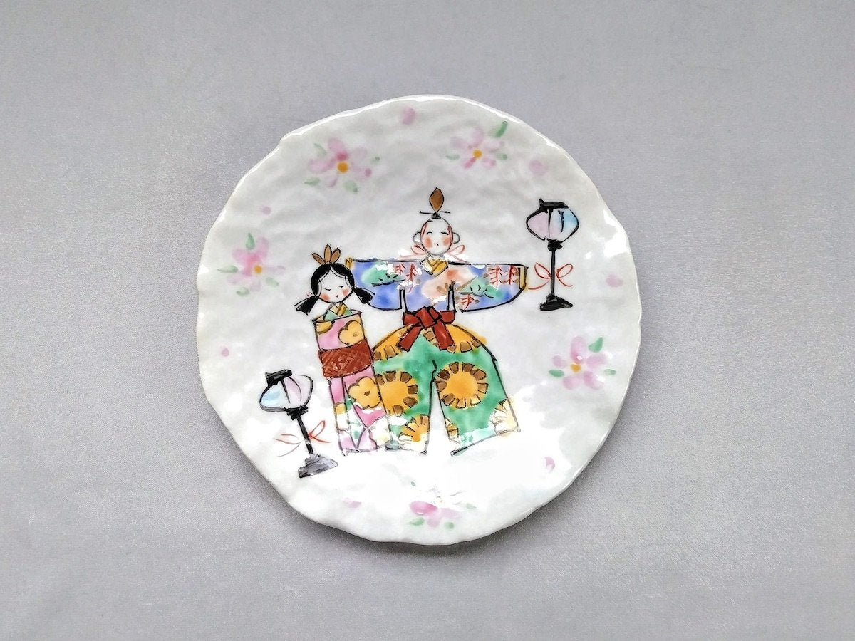 雛5寸皿【和田一人】