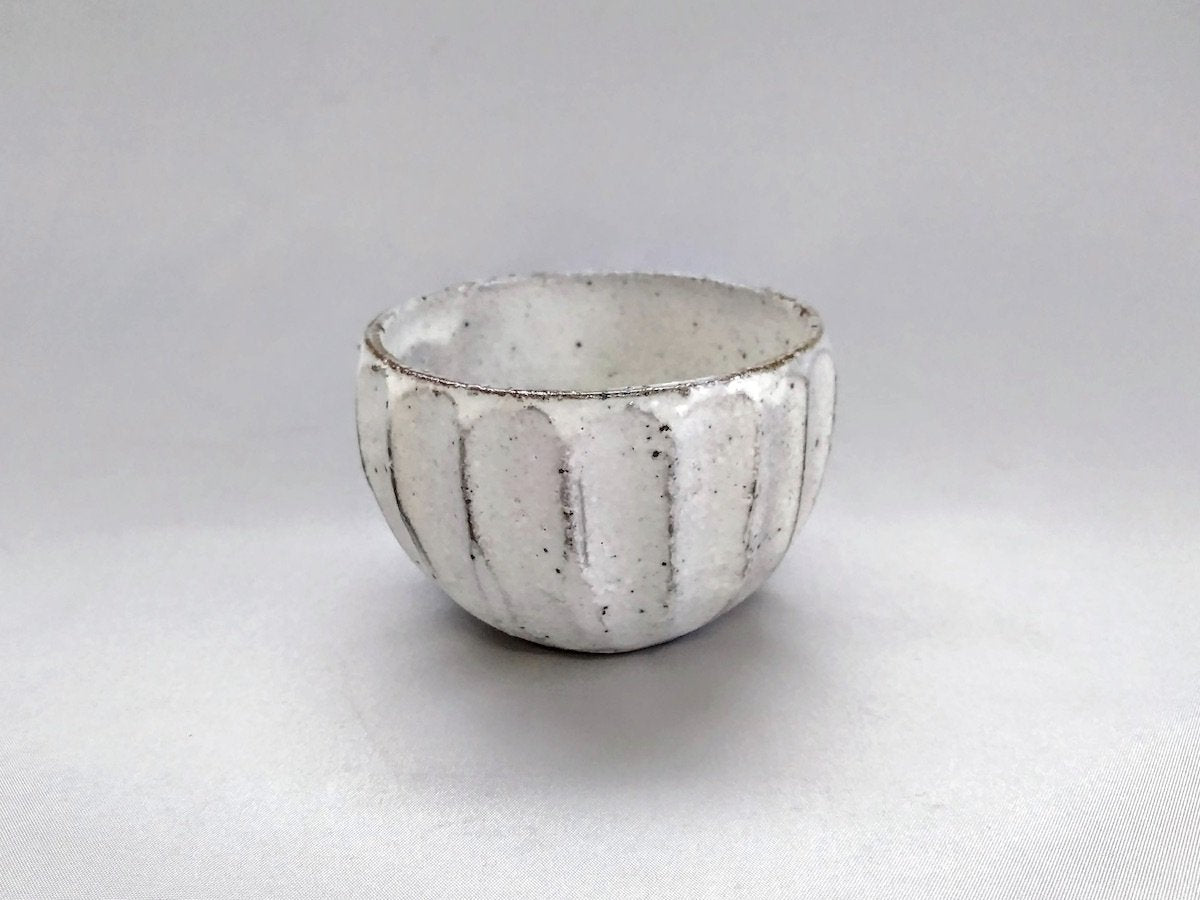 粉引太削ぎ汲出【兵山窯】