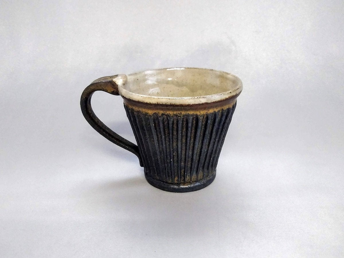 鉄黒しのぎマグ【益子淳一】