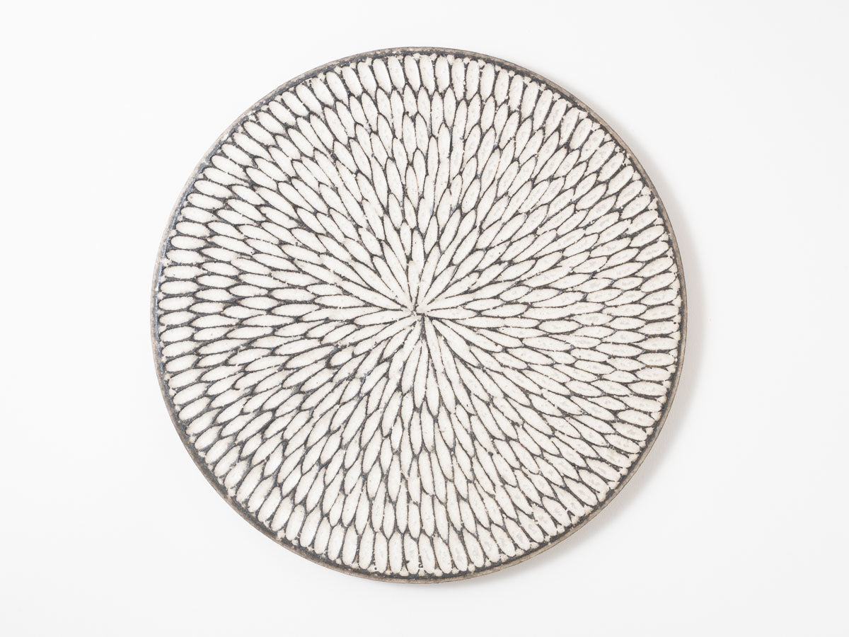 陶板皿 8寸【山本雅則】