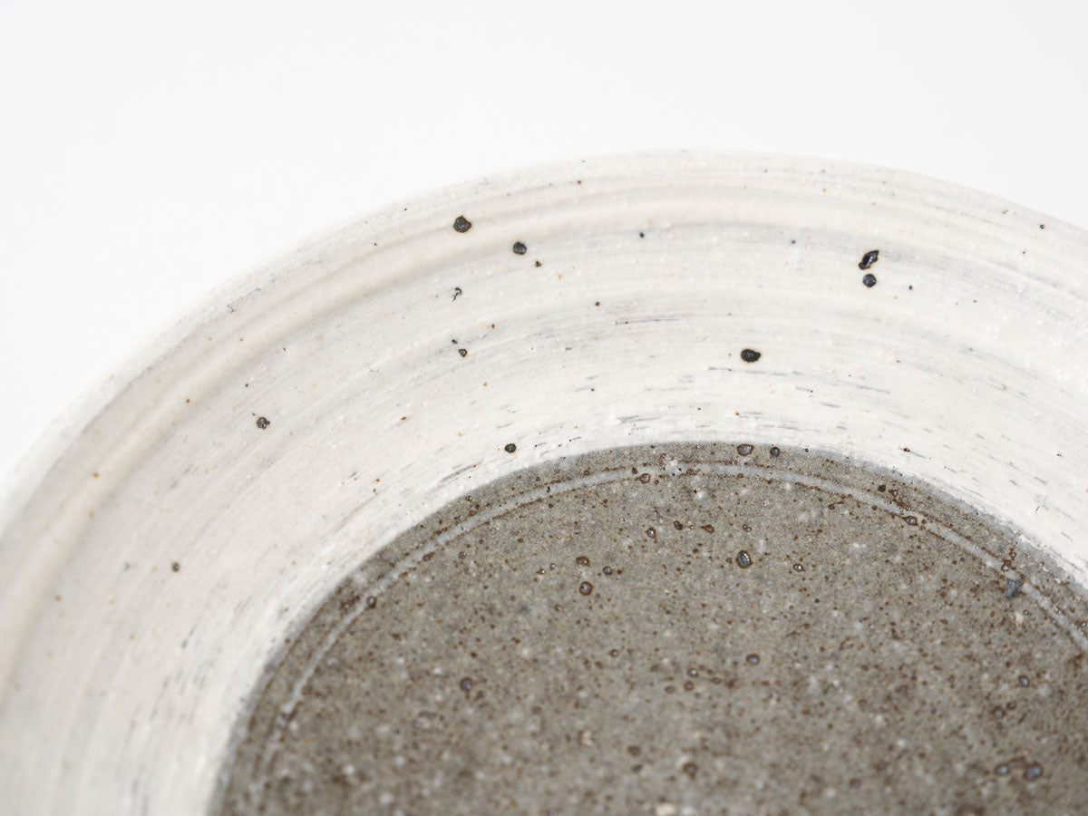 刷毛目皿17cm【加藤仁志】