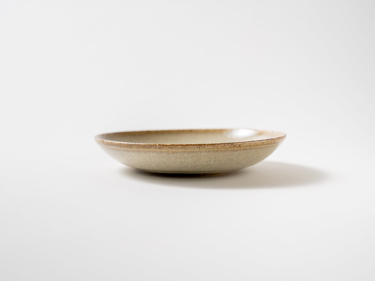 Straw ash crystal glaze 6-inch bowl [Yuya Takahashi]