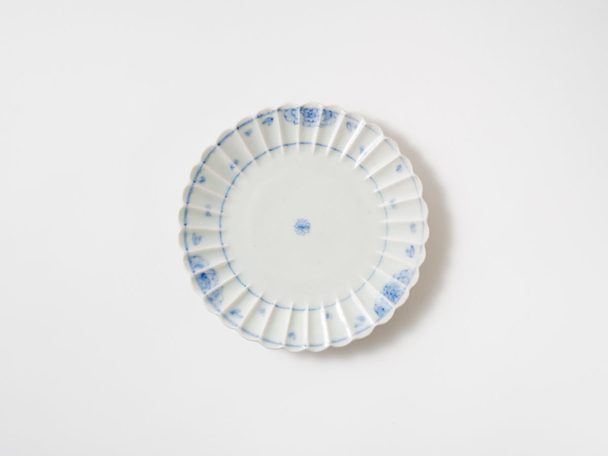 Annan Kikuwari five-inch and half plate [Madoka Suzuki]