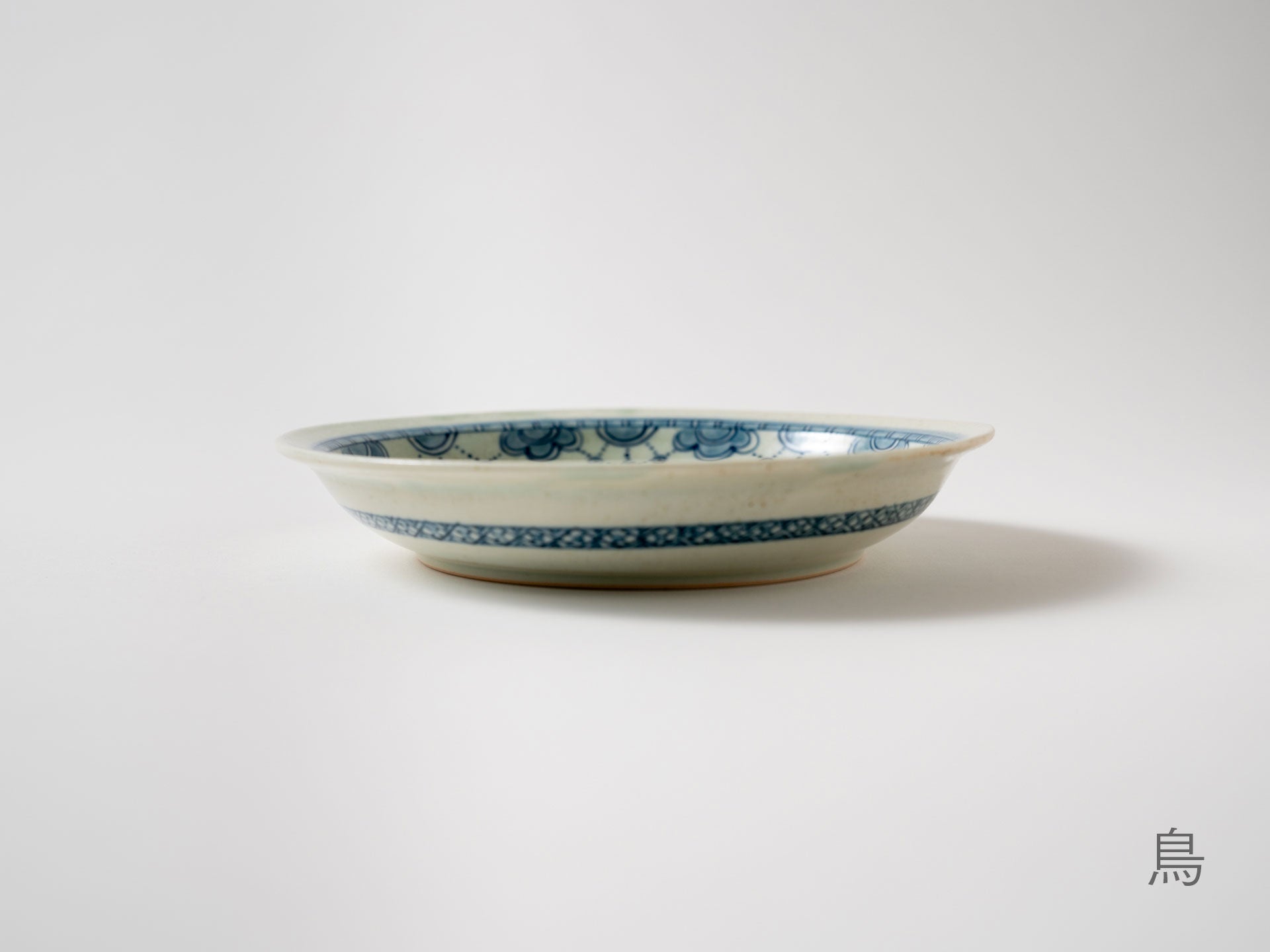 Rim shallow bowl a [Sachiko Niijima_23ex]