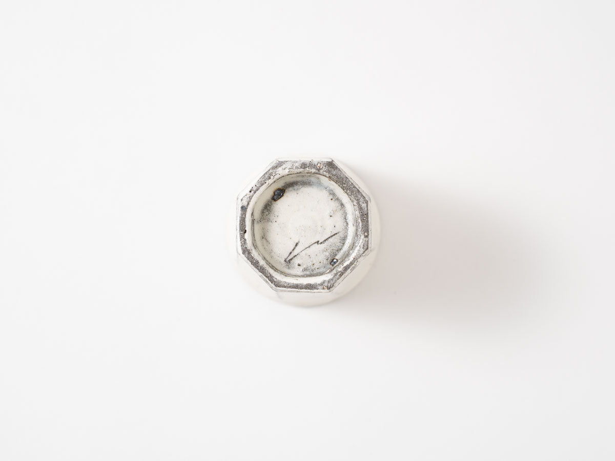 粉引面取カップSS【加藤仁志】