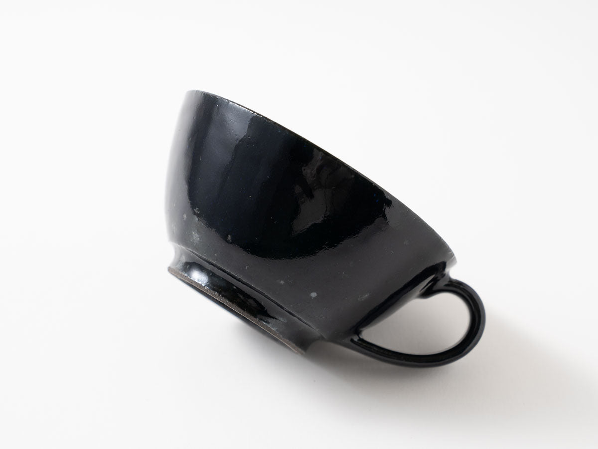 ルリ釉スープカップ【加藤仁志】